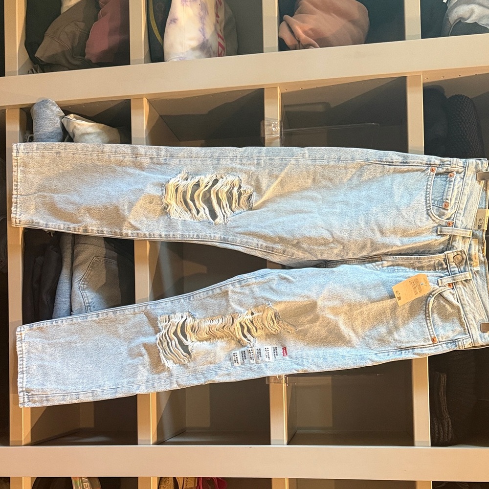 Levi's Light Blue Straight Leg Women's Jeans